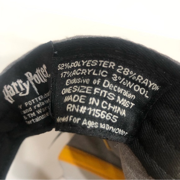 Harry Potter Gryffindor Hat - NWT, Adjustable hat - Picture 7 of 11